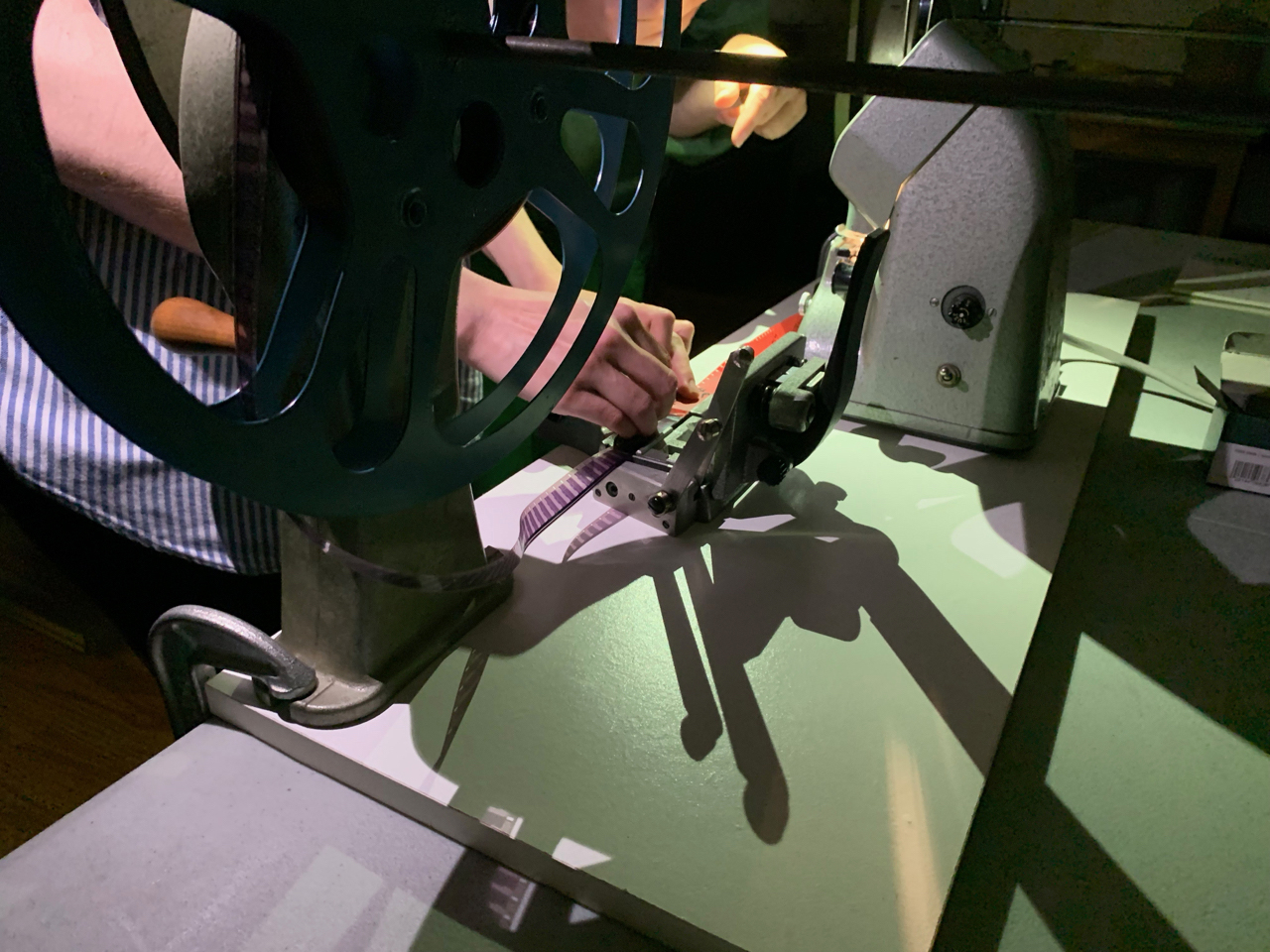 16mm film editor